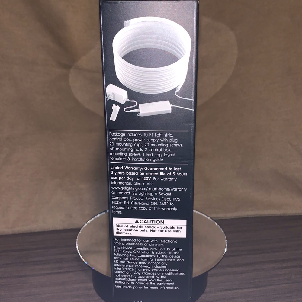 GE Cync Full Color Dynamic Effects Neon-Shape Smart Light - New In Box - Picture 4 of 4